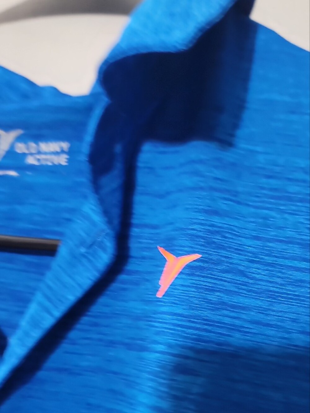 Old Navy Men's Royal Blue Active Polo - Picture 3 of 5